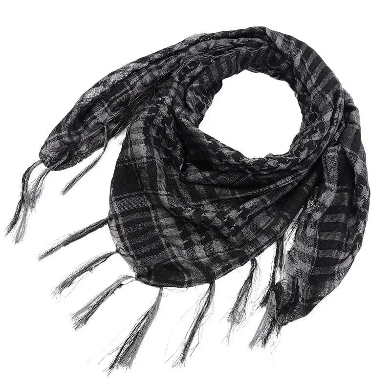 1/2/3Pcs Keffiyeh Tactical Desert Scarf Wrap Shemagh Head Neck Arab Scarf Keffiyeh Scarf Wrap for Men And Women