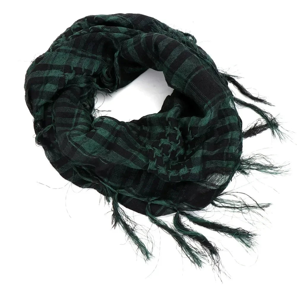 1/2/3Pcs Keffiyeh Tactical Desert Scarf Wrap Shemagh Head Neck Arab Scarf Keffiyeh Scarf Wrap for Men And Women