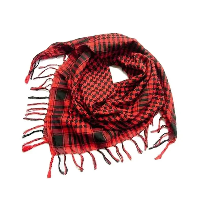 1/2/3Pcs Keffiyeh Tactical Desert Scarf Wrap Shemagh Head Neck Arab Scarf Keffiyeh Scarf Wrap for Men And Women