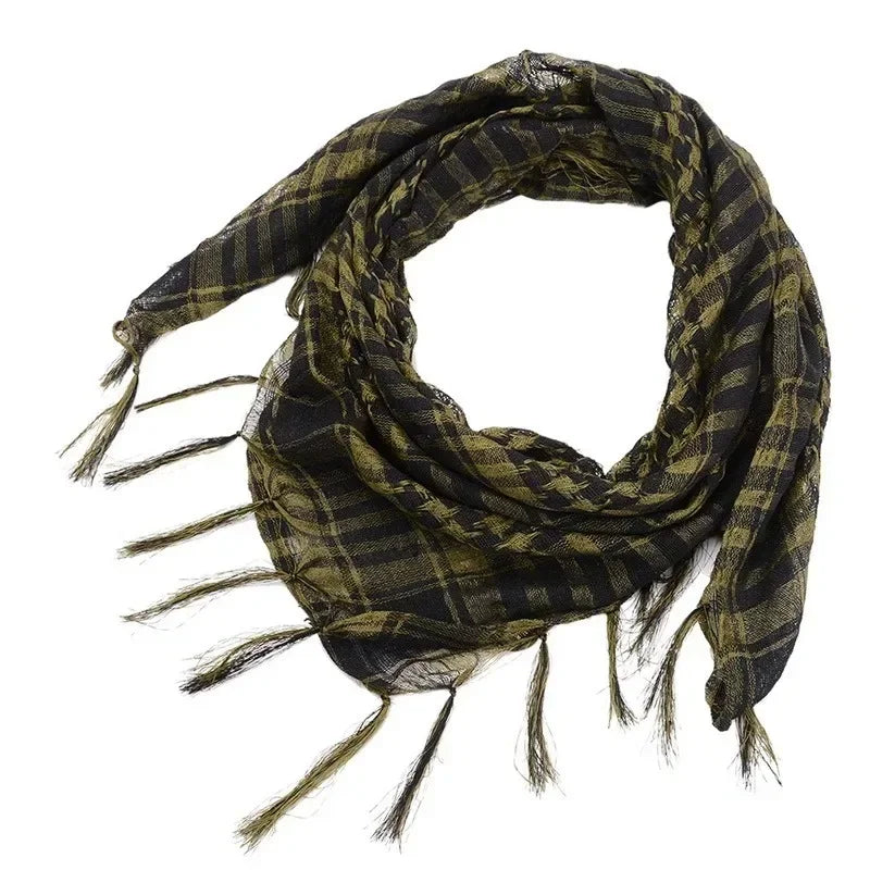 1/2/3Pcs Keffiyeh Tactical Desert Scarf Wrap Shemagh Head Neck Arab Scarf Keffiyeh Scarf Wrap for Men And Women