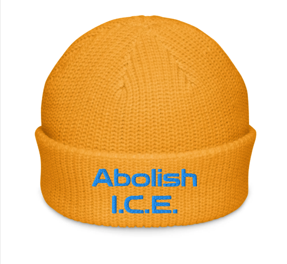 Abolish ICE Fisherman beanie