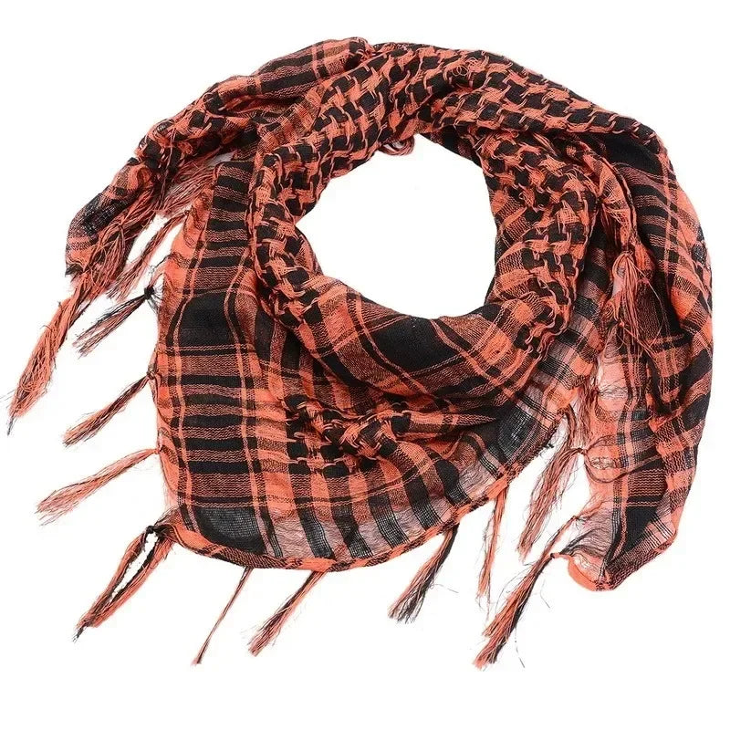1/2/3Pcs Keffiyeh Tactical Desert Scarf Wrap Shemagh Head Neck Arab Scarf Keffiyeh Scarf Wrap for Men And Women